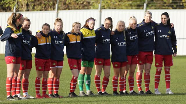 Doncaster Rovers Belles. Photo: Julian Barker