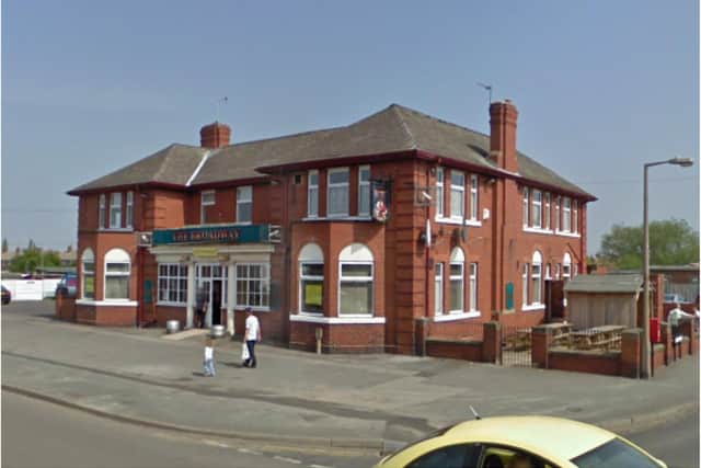 The man was attacked by a gang near to the Broadway Hotel in Dunscroft this morning.