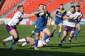 Action from Doncaster’s opening day win against Midlands Hurricanes. Picture: Rob Terrace