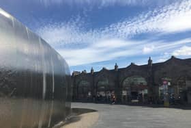 People travelling to and from Sheffield train station have to wear face coverings from today.