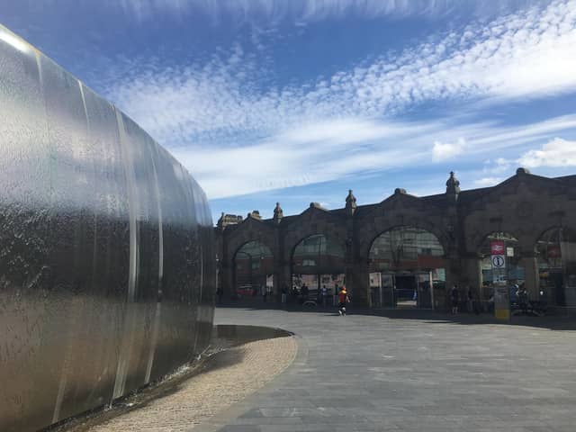 People travelling to and from Sheffield train station have to wear face coverings from today.