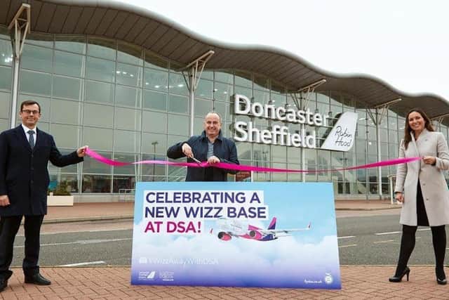 Airport bosses said the situation was made worse by the announcement from airline Wizz Air that they would be pulling out of DSA - leaving TUI as the only one base carrier based in South Yorkshire.