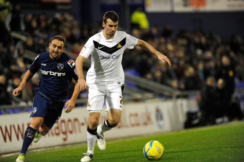 12/13 appearances: 43. 
The full back remained with Rovers for another season, playing regularly in the Championship but left the club in August 2014 after a disagreement. He returned to his native Scotland with Ross County before earning a move to Aberdeen. He returned to Ross County for family reasons and latterly played for Dundee United