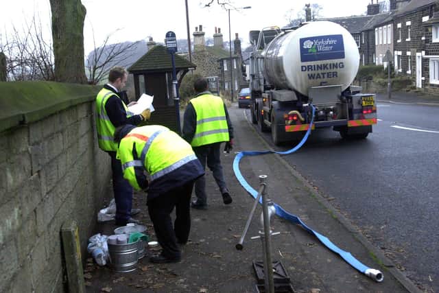 Yorkshire Water said supply had been reinstated this morning. Stock image