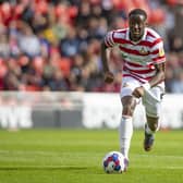 Doncaster Rovers defender Joseph Olowu.