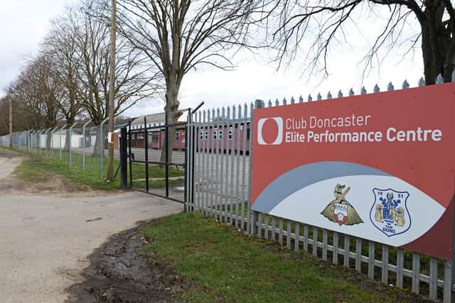 Doncaster Rovers training ground at Cantley Park. Picture: Marie Caley