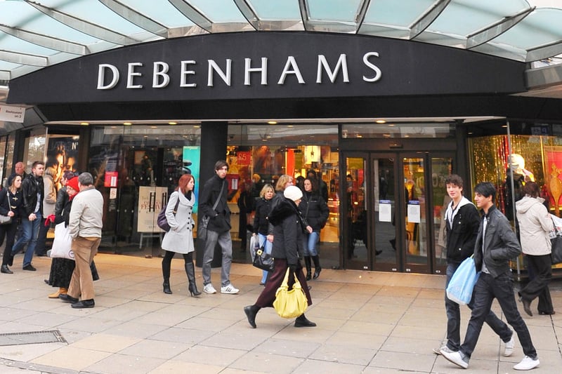 Debenhams replaced the Allders store in Commercial Road, Portsmouth. It has now closed itself.
