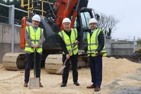 Work has started at a depot to bring the first fleet of zero emission electric buses to South Yorkshire as part of a partnership between Stagecoach and SYMCA.