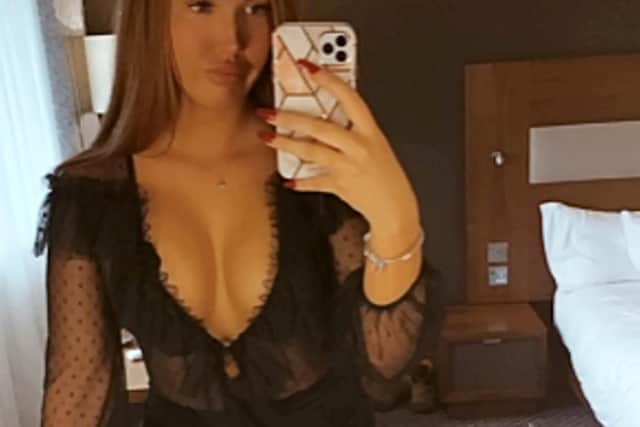 A car salesperson quit her job to do OnlyFans - after making £27k in just THREE months.  See SWNS story SWSYonlyfans.  Hannah Bennett, 23, started an account after friends said she'd do well but was surprised when she amassed 400 subscribers - and £5,000 - in the first two weeks.  She quit her sales job in January to work full-time selling sexy photos and videos and has spends £300 a month on lingerie.  The online model paid off thousands of pounds of debt and is now house hunting after watching her savings account grow by the day.  And she has no shame over recording sexy shoots at the home she shares with mum Michelle Bennett, 45.  Her new vocation makes her feel "stronger and more confident" - even if she is now "the talk of the town".
