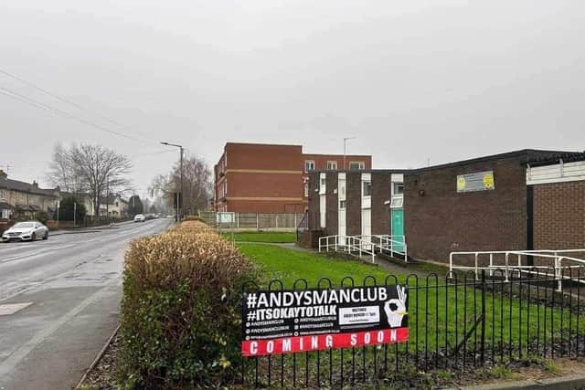Andy's Man Club is opening a new hub in Stainforth.