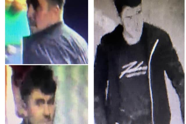 Police have issued CCTV images of a man wanted over a Doncaster city centre assault.