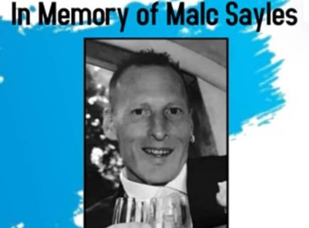 Event in memory of Malc Sayles