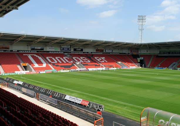 Doncaster Rovers' Keepmoat Staum has been closed for over a month because of the Covid-19 pandemic