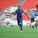 John Marquis in action for Doncaster Rovers.