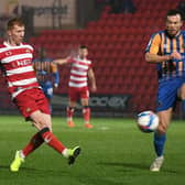 Brad Halliday played as a holding midfielder against Blackburn Rovers. Picture: Andrew Roe/AHPIX