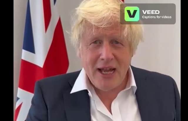 Former Prime Minister Boris Johnson has urged voters to back Nick Fletcher in Doncaster.