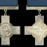 The medal was bought for £12,000.