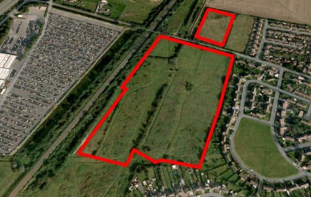 The plot is on land south off Alexandra Street in Thorne.