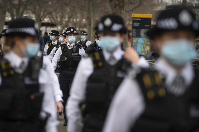 Nearly half the new recruits were female