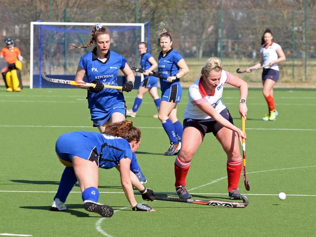 Ellie O'Neill is in the thick of the action.
