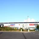The Sports Direct distribution centre at Shirebrook