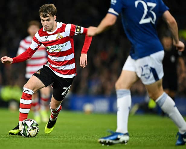 Kyle Hurst is heading out on loan to Scottish side Queen's Park.  (Photo by PAUL ELLIS/AFP via Getty Images)