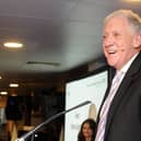 Harry Gration at the DBH Stars Staff Awards. Picture: Andrew Roe