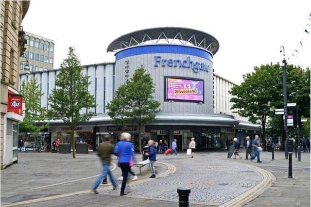 Police were called to the Frenchgate centre over reports of a knifeman on the loose.