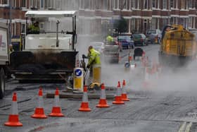 Dozens of miles of Doncaster roads repaired last year, as levels of road maintenance across England drop.