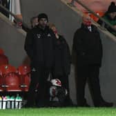 Gary McSheffrey stands on the sidelines for the first time as Doncaster Rovers caretaker boss