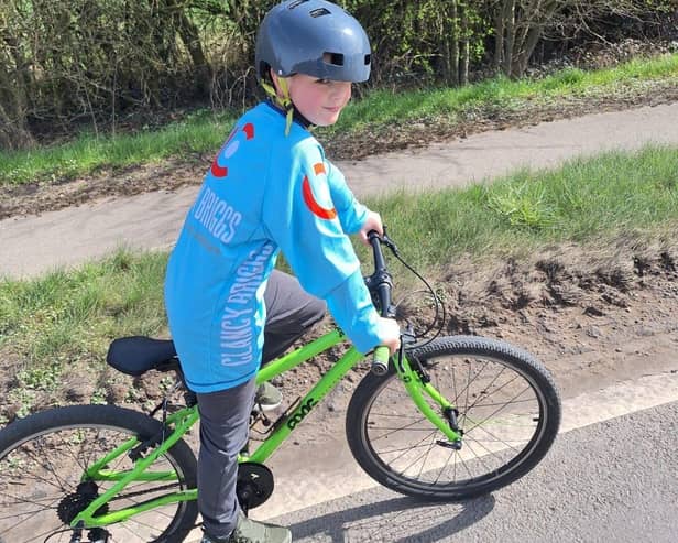 Bob in training for the big ride!