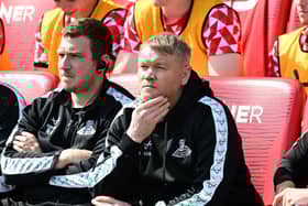 Rovers' boss Grant McCann.