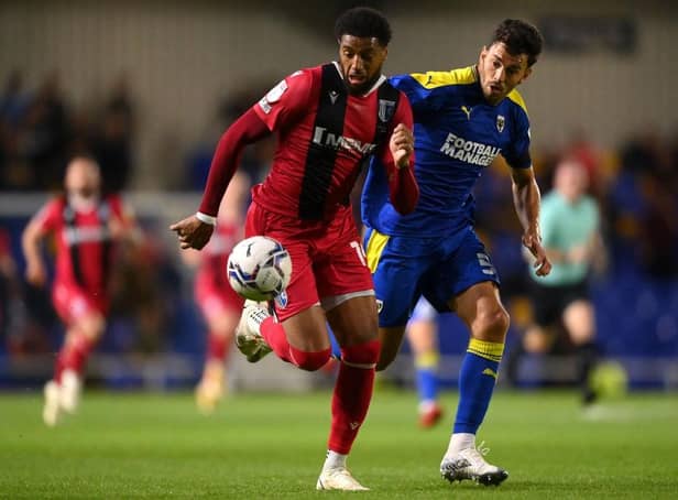 Sheffield-born Vadaine Oliver, who scored 11 goals last season, is reportedly keen on moving back up north after leaving Gillingham. Photo: Justin Setterfield/Getty Images