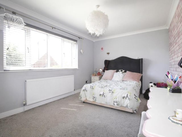 Another spacious double bedroom.