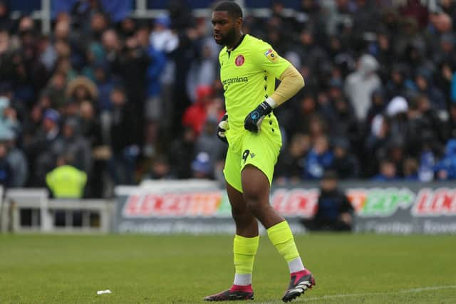 Thimothee Lo-Tutala has joined Rovers on loan from Hull City until the end of the season. (Photo: Mark Fletcher | MI News)