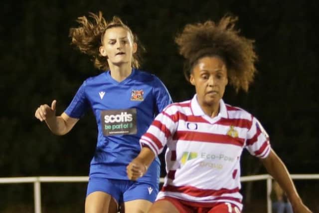 Sophie Brown scored a hat trick against Leafield.
