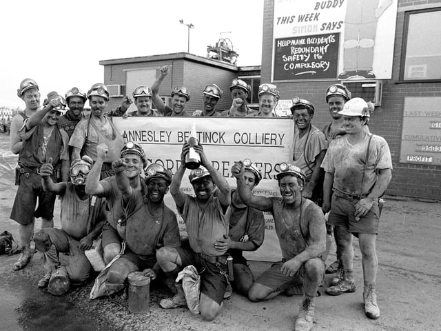 Bentinck Colliery pit record 1992
Miners smashed the old record of 55,000 tonnes with a massive 61,000 tonnes
