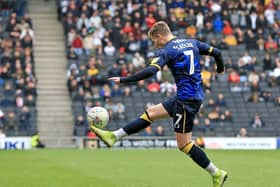 Kieran Sadlier in action for Doncaster Rovers.