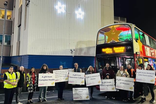 Hospital charity illuminates skies with festive ‘Our Shining Stars’ appeal.