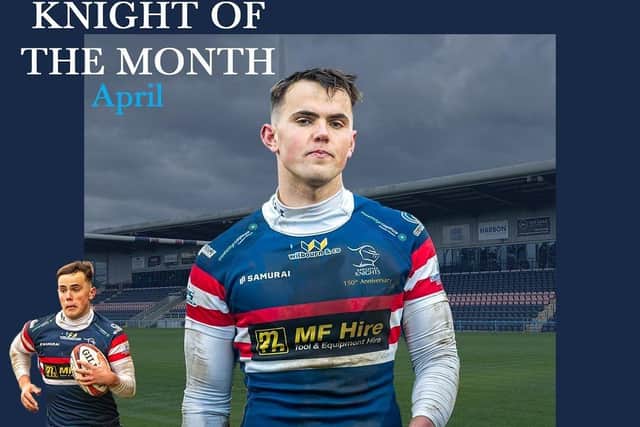 Aiden Cross - April Knight of the Month