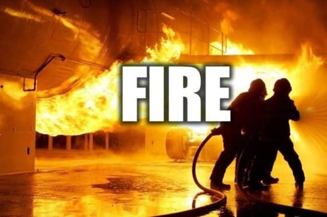 More than 30 cars were on fire at the incident overnight