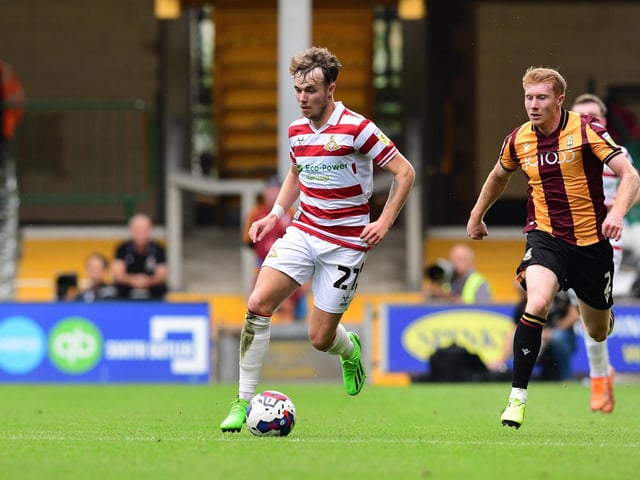 Rested for 45 minutes midweek after a busy start to his professional career. Likely to return to the fold tomorrow after an encouraging start to life at Doncaster Rovers.