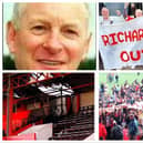 Ken Richardson oversaw the most disastrous period in Doncaster Rovers' history and was the focus of fan protests as well as being jailed over an arson plot at Belle Vue.