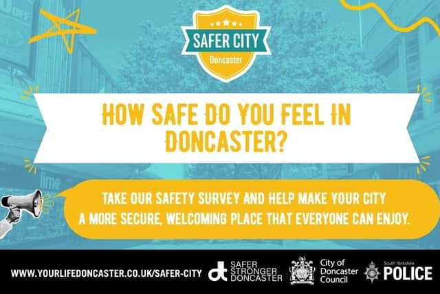 Doncaster residents asked to share their views on safety.