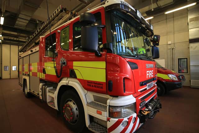 Firefighters from Rossington attended the blaze