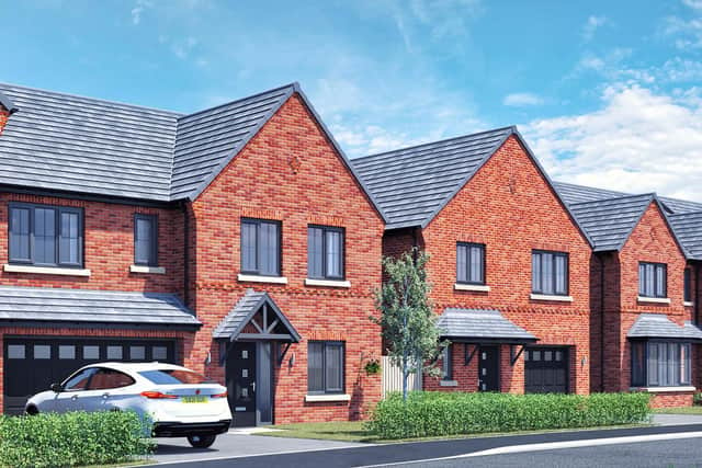 An artists' impression of the new development