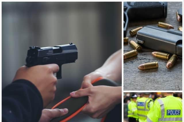 Gun crime hotspots in South Yorkshire revealed as figures increase by a whopping 46%.