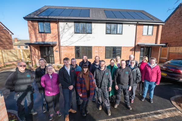 The 243 homes include 207 for affordable rent, 27 shared ownership and nine rent to buy. Photograph by Richard Walker/ImageNorth