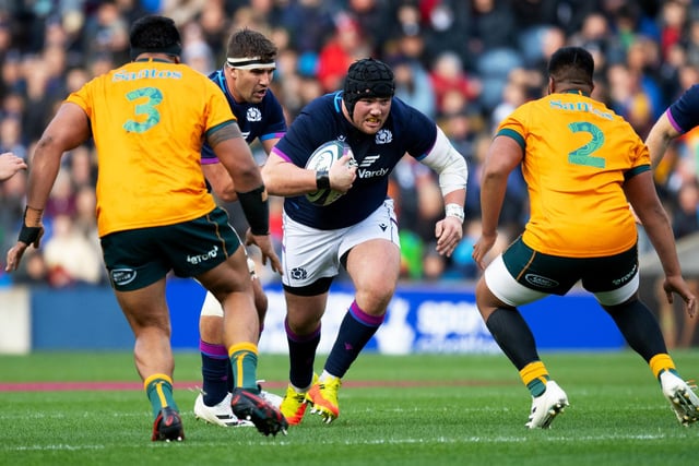 Immense in the scrum where he held the upper hand over the vastly experienced Aussie prop James Slipper. 8