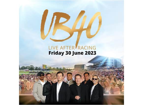 UB40 are back and playing all their hit singles at Doncaster Racecourse for one night only!